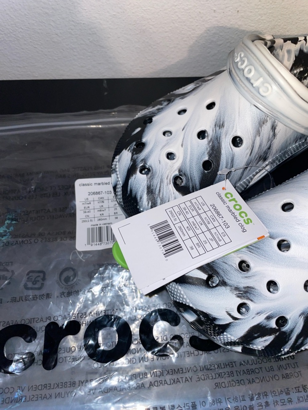 CROCS Classic Marble Clog - Picture 7 of 13